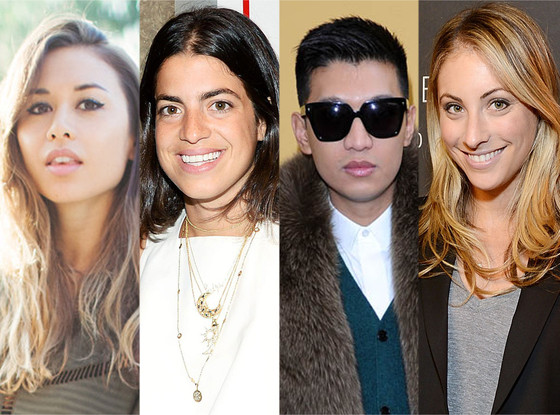 Emily Schuman, Rumi Neely, Leandra Medine, Bryan Boy Emily Schuman, Rumi Neely, Leandra Medine, Bryan Boy